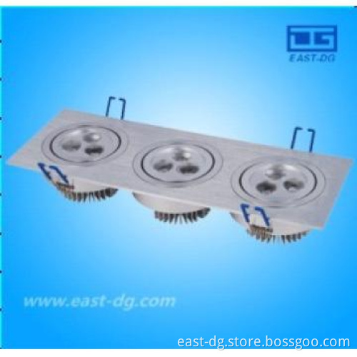 High quality 9w square led down light for residential lighting
